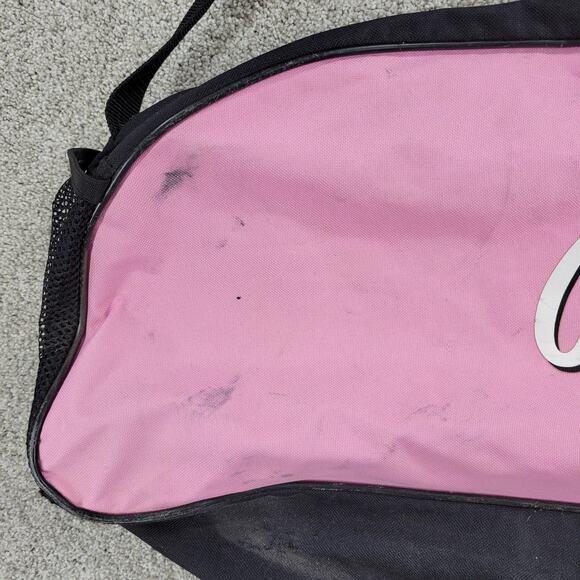 Rawlings Playmaker Softball Baseball Bat Helmet Equipment Duffle Bag Pink Black - Picture 4 of 15